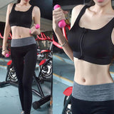 Women Sport Gym Yoga Workout Bra Running Padded Fitness Tops Vest - LEGGINGS 'N' THINGS