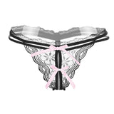 Underwear Women Sexy Panties Lace Transparent Briefs Panty Seamless Panties BK - LEGGINGS 'N' THINGS