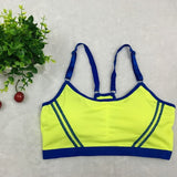 Women Lady Sports Yoga Athletic Solid Wrap Chest Strap Vest Tops Bra - LEGGINGS 'N' THINGS