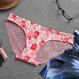 Women lace Panties Seamless Cotton Panty Hollow briefs Underwear BG/L - LEGGINGS 'N' THINGS