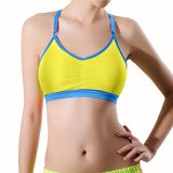 Women Lady Sports Yoga Athletic Solid Wrap Chest Strap Vest Tops Bra BG - LEGGINGS 'N' THINGS