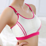 Women Lady Sports Yoga Athletic Solid Wrap Chest Strap Vest Tops Bra BK - LEGGINGS 'N' THINGS