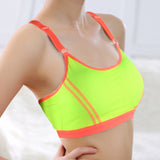 Women Lady Sports Yoga Athletic Solid Wrap Chest Strap Vest Tops Bra BK - LEGGINGS 'N' THINGS