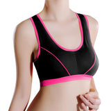 Women Lady Sports Yoga Athletic Solid Wrap Chest Strap Vest Tops Bra BG - LEGGINGS 'N' THINGS