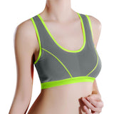 Women Lady Sports Yoga Athletic Solid Wrap Chest Strap Vest Tops Bra BG - LEGGINGS 'N' THINGS