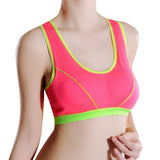 Women Lady Sports Yoga Athletic Solid Wrap Chest Strap Vest Tops Bra BG - LEGGINGS 'N' THINGS