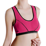 Women Lady Sports Yoga Athletic Solid Wrap Chest Strap Vest Tops Bra BG - LEGGINGS 'N' THINGS