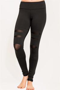 High performance legging with a cut out design - LEGGINGS 'N' THINGS