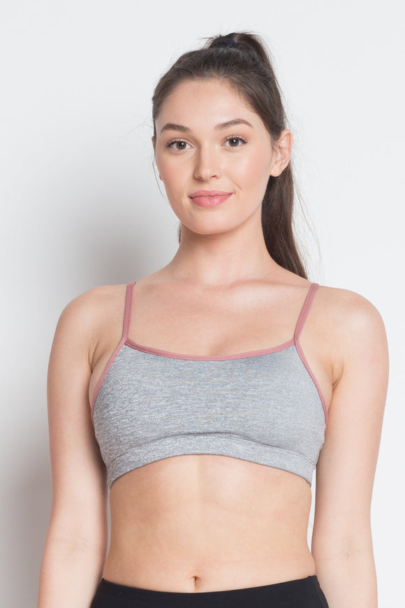 Crisscross Strap Back Sports Bra - LEGGINGS 'N' THINGS