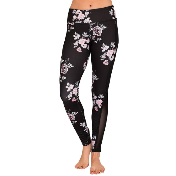 Stylish legging with mesh insert - LEGGINGS 'N' THINGS